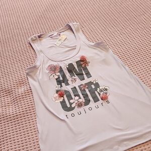 Women's Floral Graphic Tank Top - Toujours